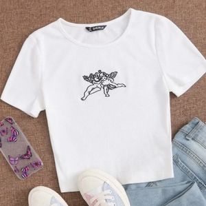 SHEIN Angels Top